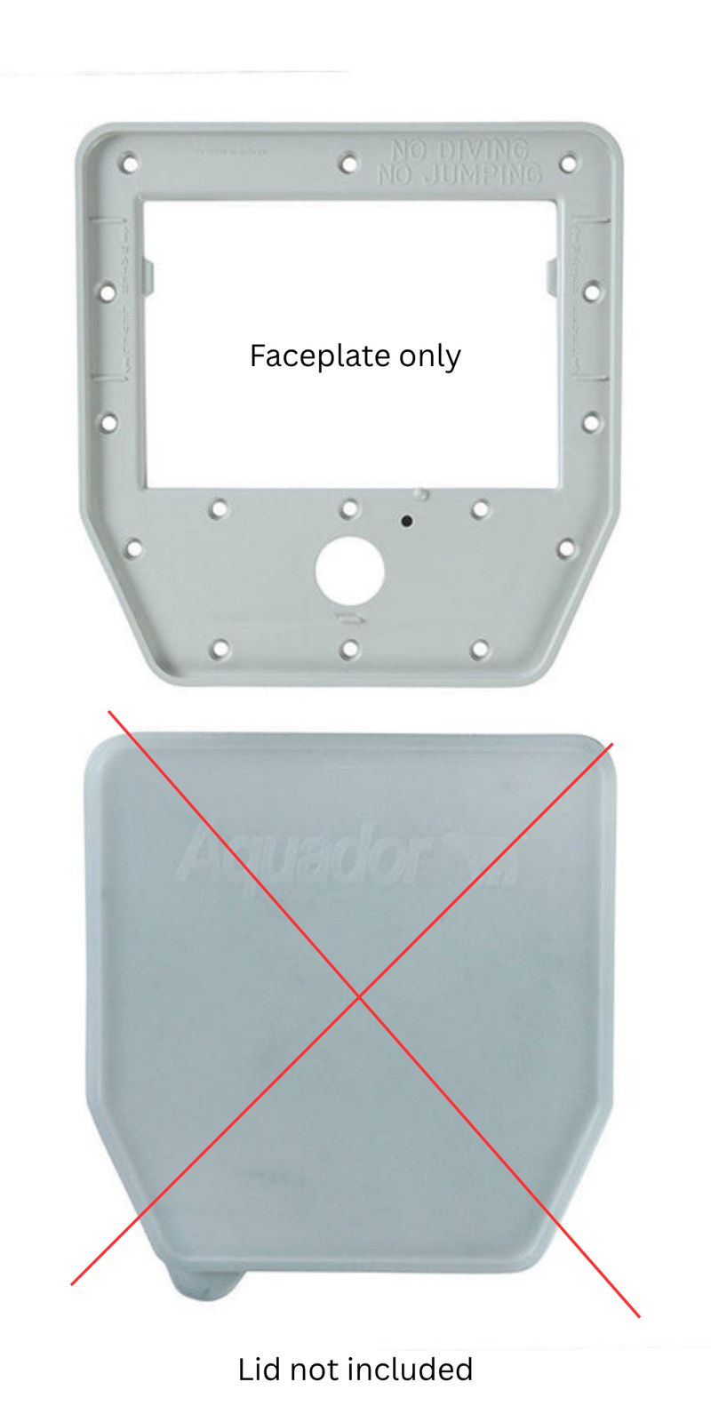 Aquador 1030 Faceplate only