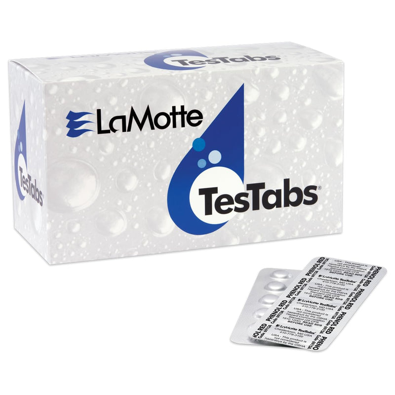 LaMotte 6915A Visual Grade Phenol Red pH Test Tabs, 1000 ct.