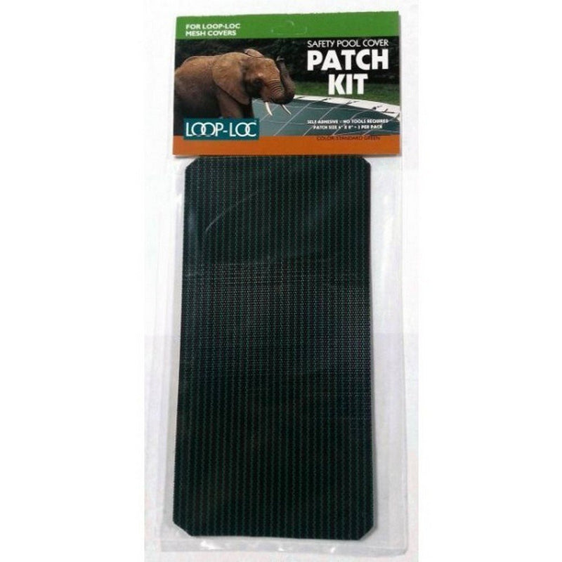 Loop-Loc Safety Cover Patch Kit - Green Mesh