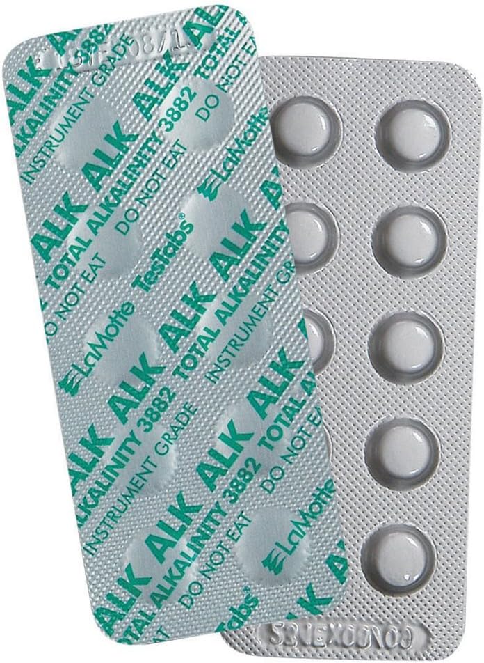 LaMotte 3882A Instrument Grade TesTabs for ColorQ, Alkalinity, 50 ct.