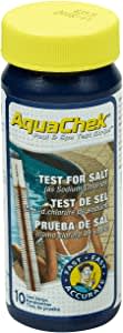AquaChek White Salt Titrator Test Strips, 10 Strips product image