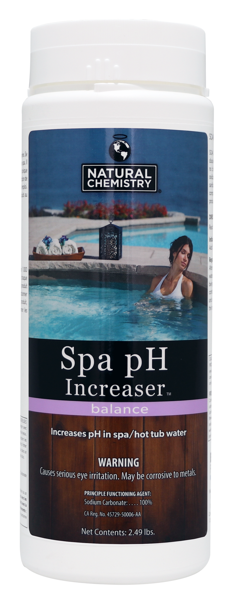 2.49 LB Natural Chemistry Spa pH Increaser Balance for Hot Tubs & Spas 04202