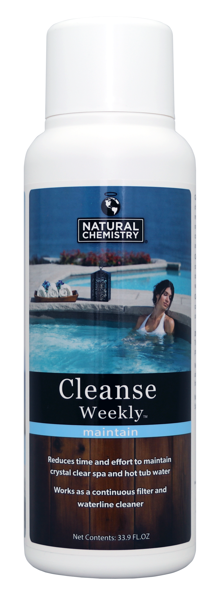 Liter Natural Chemistry Spa Cleanse Weekly For Hot Tub & Spa Maintenance 04231