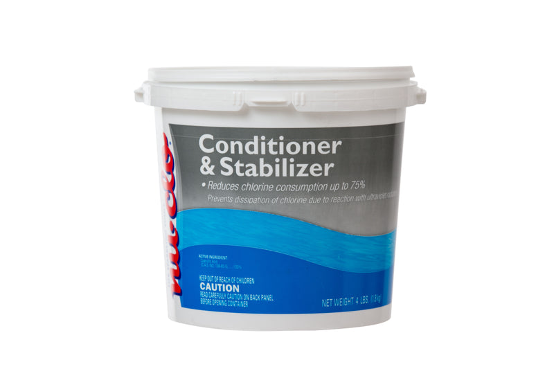 4 LB Nu-Clo Conditioner & Chlorine Stabilizer For Pools Cyanuric Acid - 1306