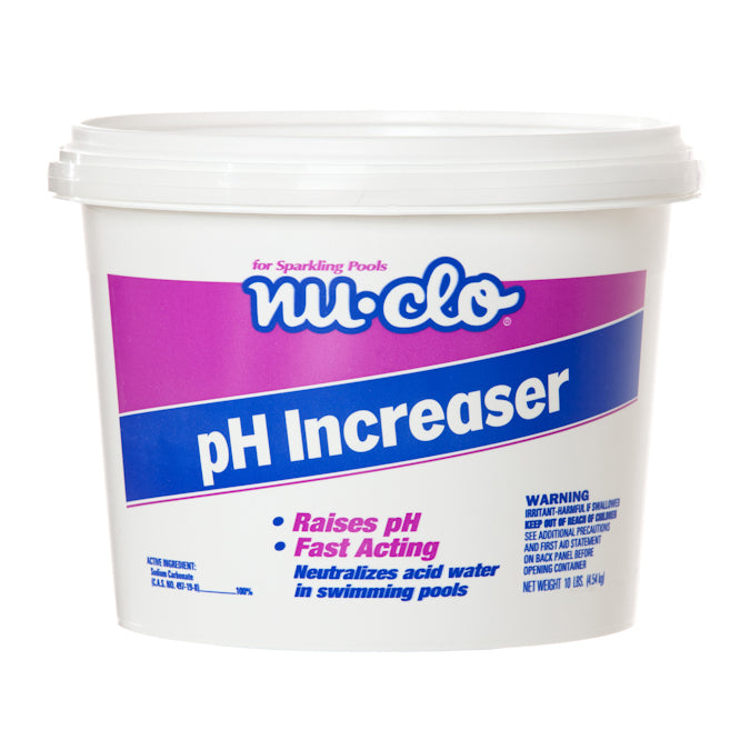 10 LB Nu-Clo PH Increaser Plus For Pools & Spas - Granular Powder 1703