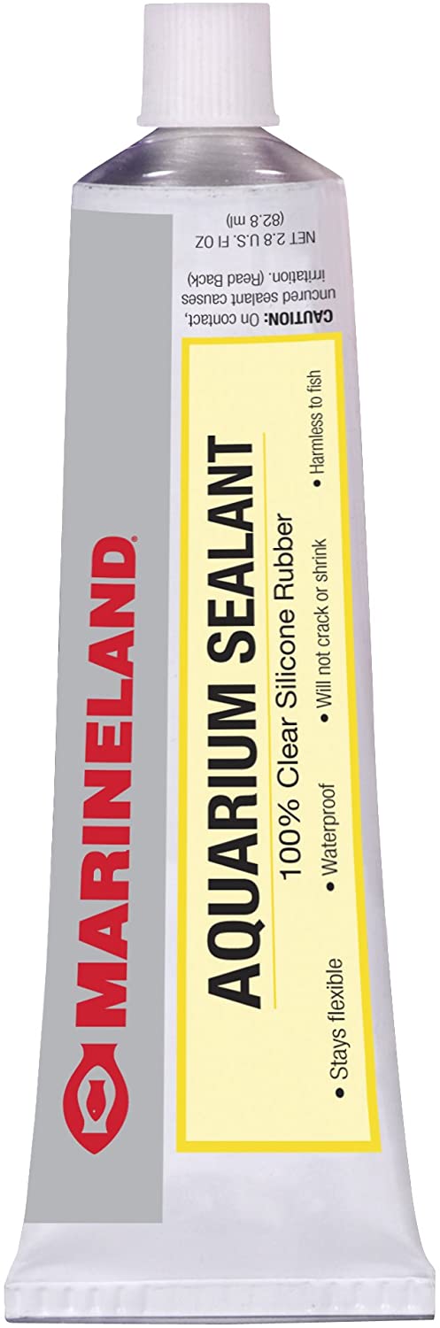 Marineland Aquarium & Fish Tank Sealant - Silicone Based 2.8 OZ - MFG