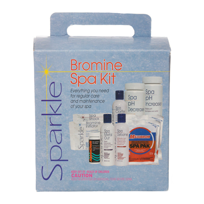 Sparkle Bromine Spa & Hot Tub Kit - Complete Set up 3150B