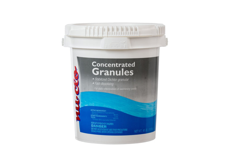 4 LB Nu-Clo Fast Dissolving Concentrated Dichlor Granules For Pools - Granular 3208