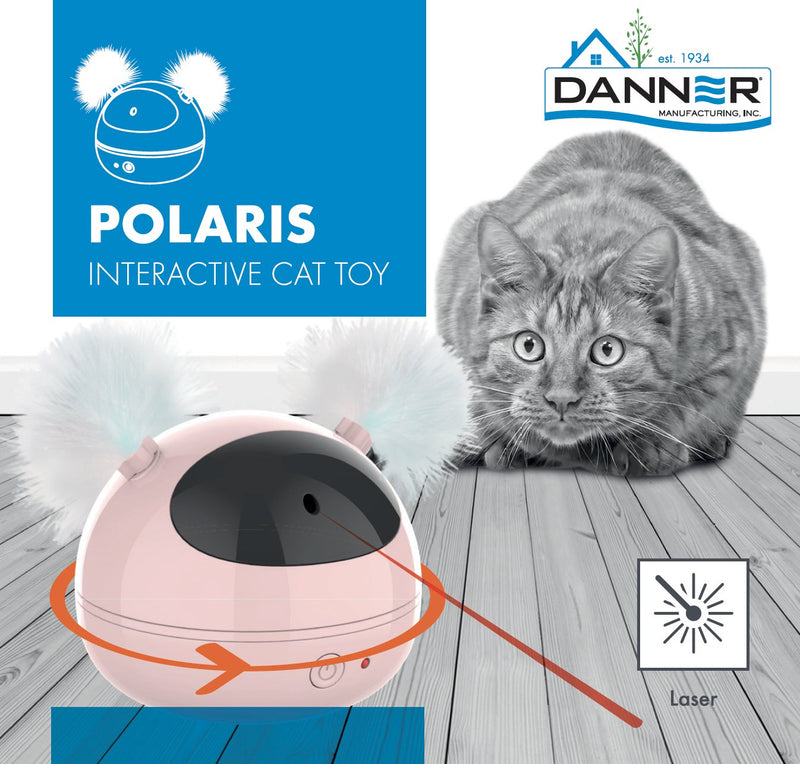 Danner Home Collection Polaris Interactive Cat Toy Pink - MFG