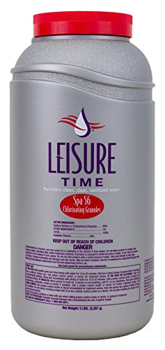 5 LB Leisure Time Spa 56 Chlorinating Granules Sanitizer For Hot Tubs & Spas E5
