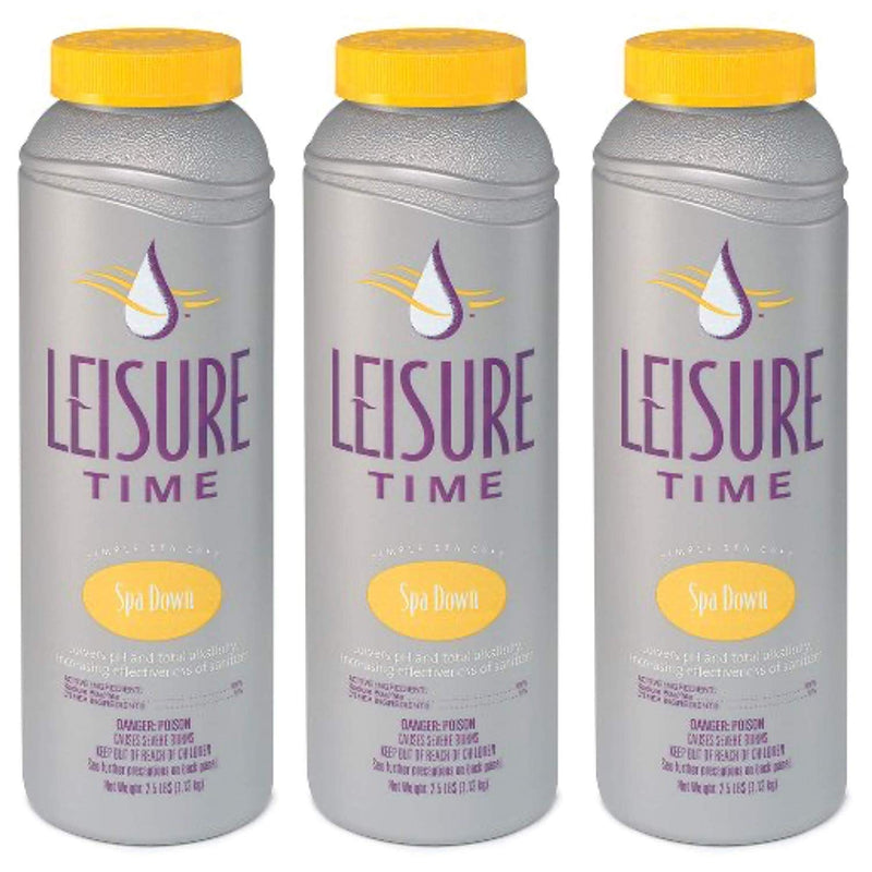2.5 LB Leisure Time Spa Down Minus Granular For Hot Tubs & Spas - 22338A 22338
