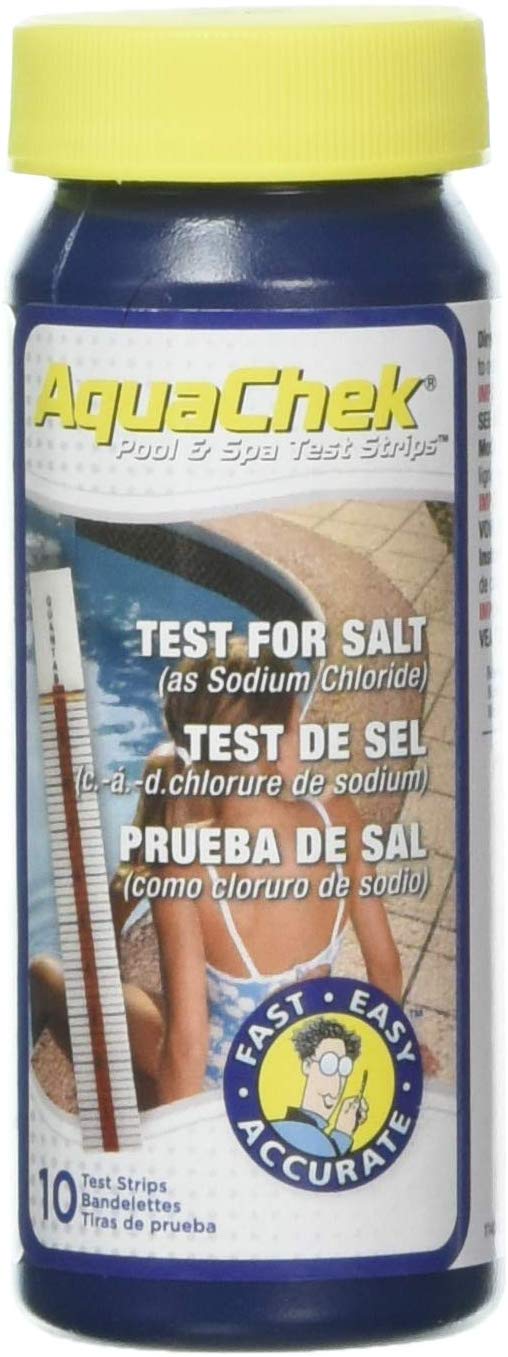 10 Strips AquaChek Salt Titrators Salt Test For Saltwater Pools 561141A 561141