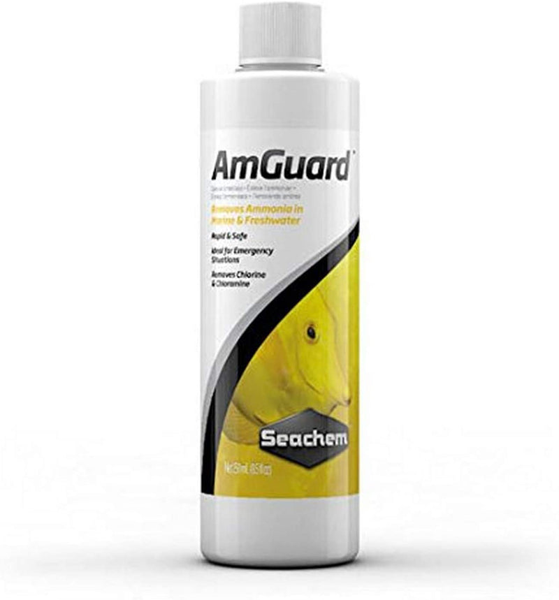 Seachem AmGuard Detoxifies Aquarium Water Used in Salt & Fresh Water - 500 ML