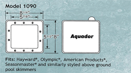Aquador 71090 Replacement Snap On Lid Only For  71090 - For Hayward SP1090, Olympic, American Products, Seasonmaster Pools 1090