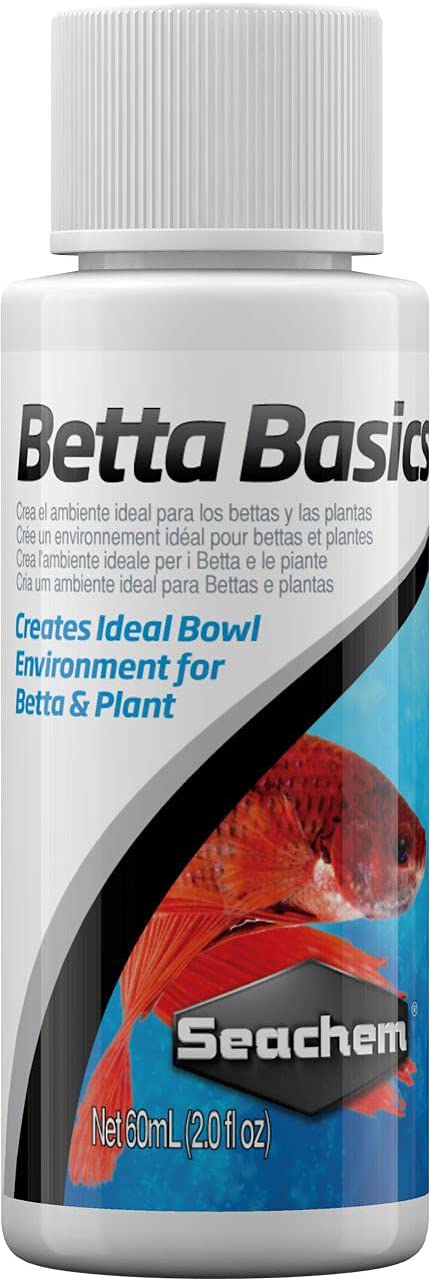 Seachem Betta Basics Creates Ideal Environment Both Bettas & Plants - 60 ML