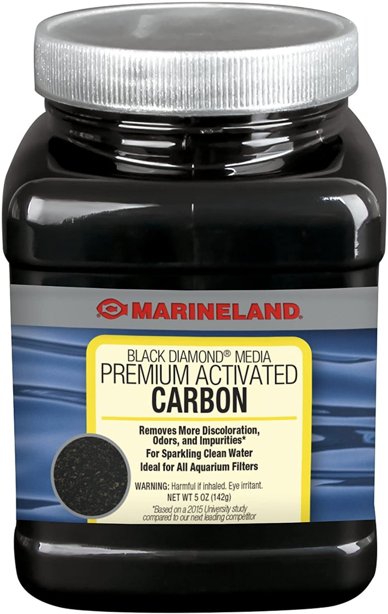 Marineland Black Diamond Media Premium Activated Carbon 5 OZ - MFG