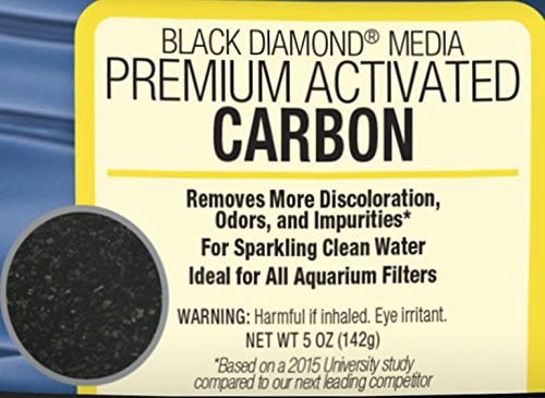 Marineland Black Diamond Media Premium Activated Carbon 5 OZ - MFG