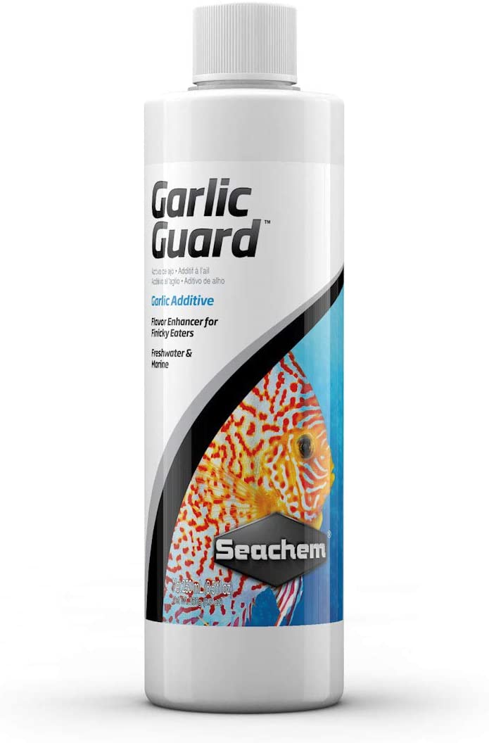 Seachem Garlic Guard Food Enhancer for Fish in All Aquariums - 100 ML