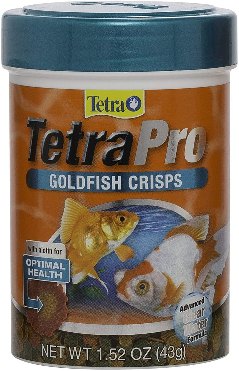 TetraPro Goldfish Crisps Food For Aquariums & Fish Tanks - 1.52 OZ