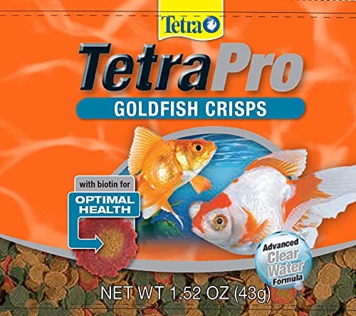 TetraPro Goldfish Crisps Food For Aquariums & Fish Tanks - 1.52 OZ