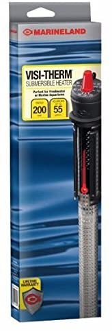 Marineland Aquarium Up Until 55 Gallons Precision Submersible Heater 200 Watt