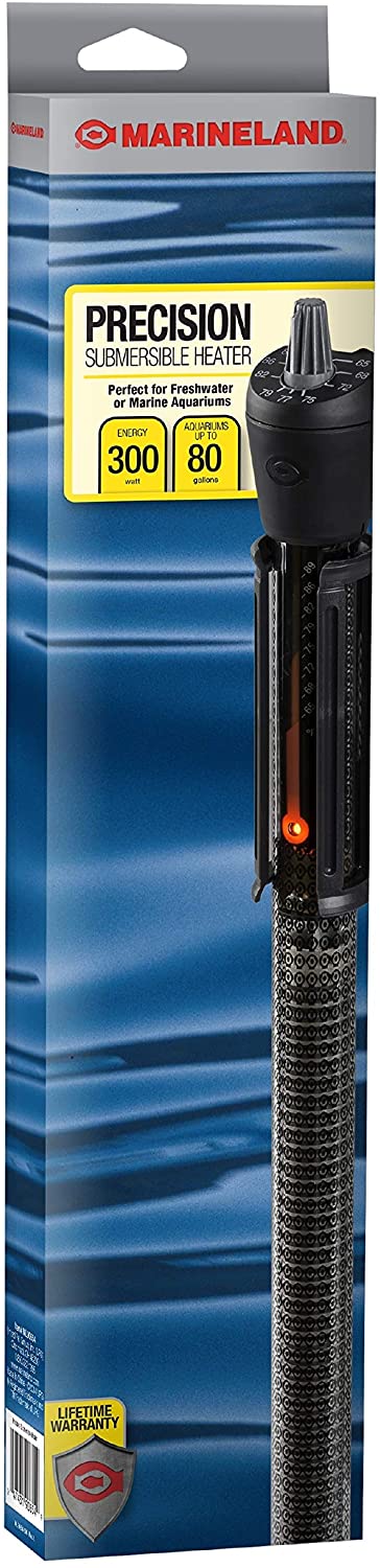 Marineland Aquarium Up Until 80 Gallons Precision Submersible Heater 300 Watt