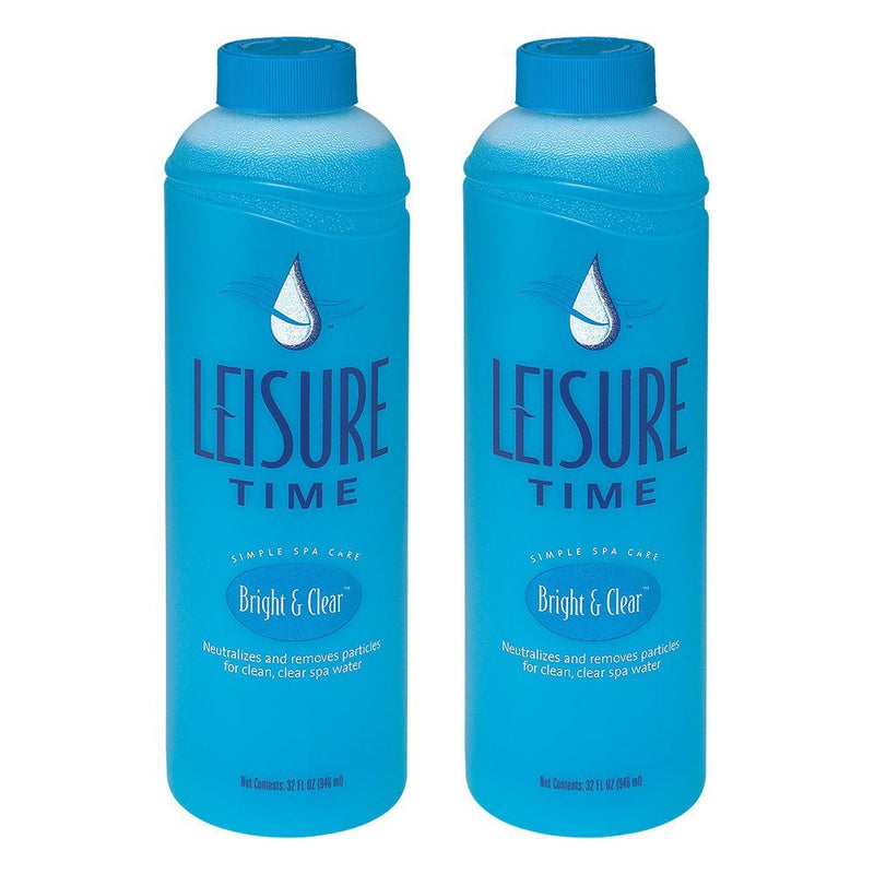 Quart Leisure Time Bright & Clear Enzyme Clarifier For Hot Tubs & Spas - A