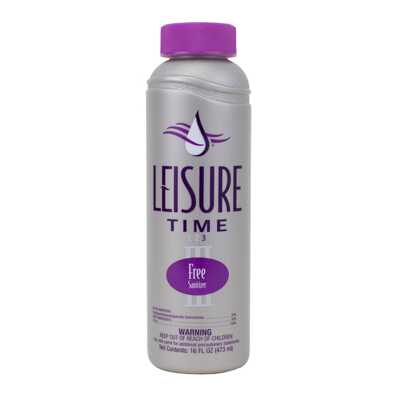 Pint Leisure Time Spa Sanitizer Free Step 3 Sanitizing System For Hot Tubs & Spas 45500A 45500