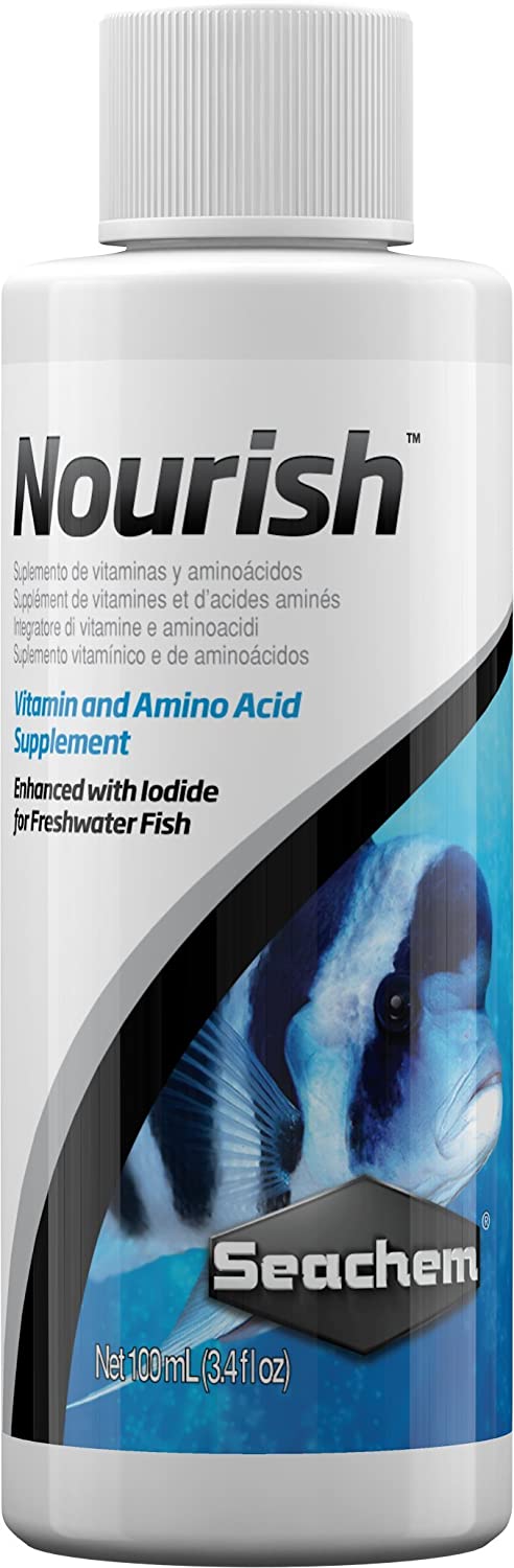 Seachem Nourish Vitamins & Amino Acid Supplement for Aquariums - 100 ML