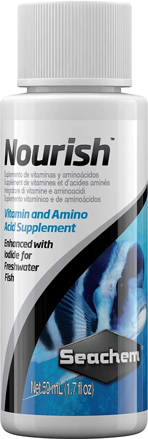 Seachem Nourish Vitamins & Amino Acid Supplement for Aquariums - 50 ML