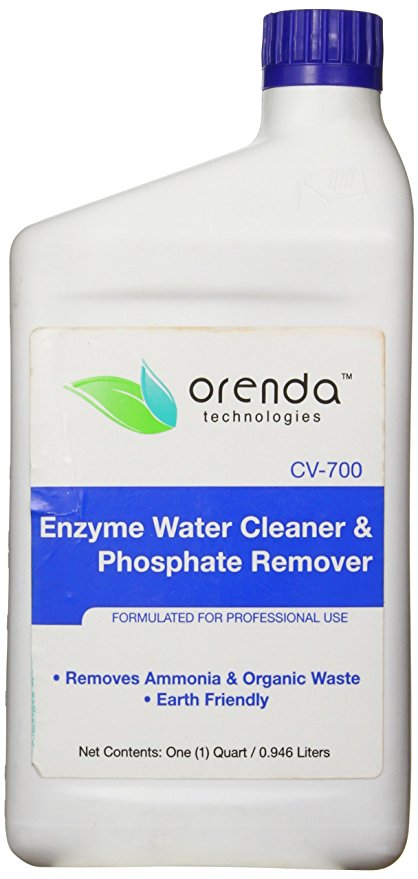 Orenda CV-700 Quart Catalytic Enzyme and Phosphate Remover Concentrate For Swimming Pools 50220