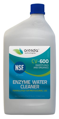 Quart Orenda CV-600 Pool Catalytic Enzyme Water Cleaner Concentrate 50133 CV600