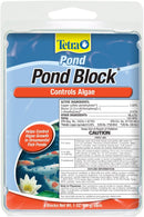 Tetra Pond Block Controls Algae Growth For Ornamental Fish Ponds - 4 Pack