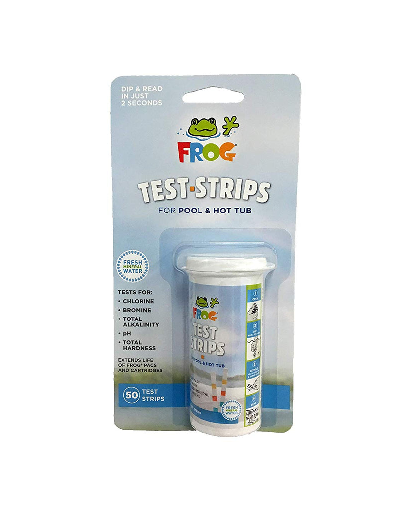 50 Pool Frog Test Strips For Pools For Hot Tub & Spas -  01-14-3318 01143318