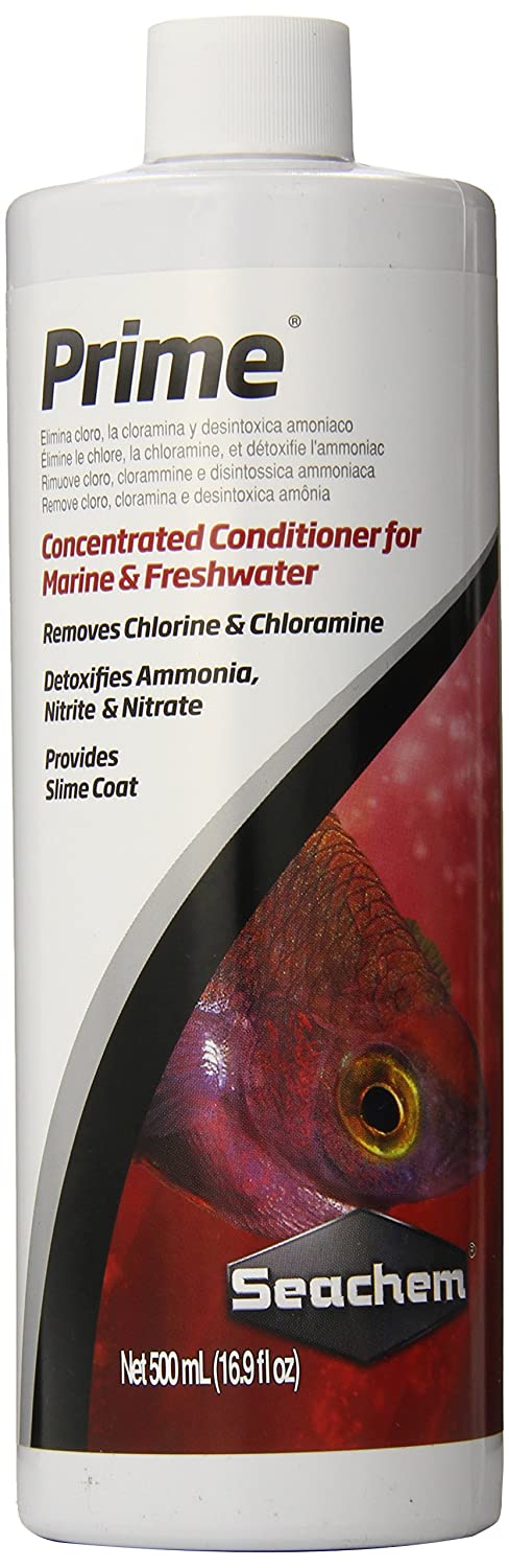 Seachem Prime Concentrated Conditioner for Marine & Freshwater Aquariums - 500 ML