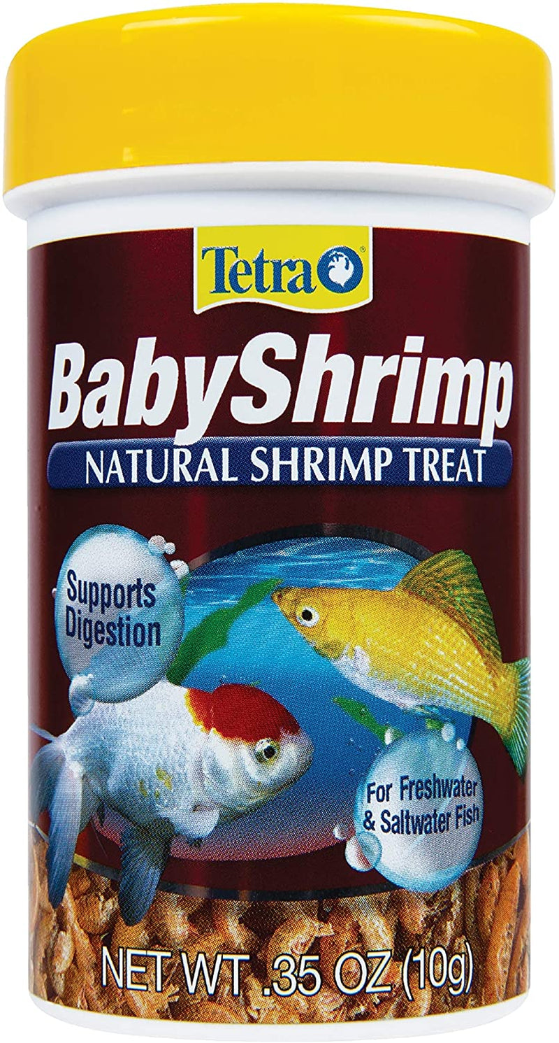 Tetra Community BabyShrimp Natural Shrimp Treat For Aquariums & Fish Tanks - 0.35 OZ