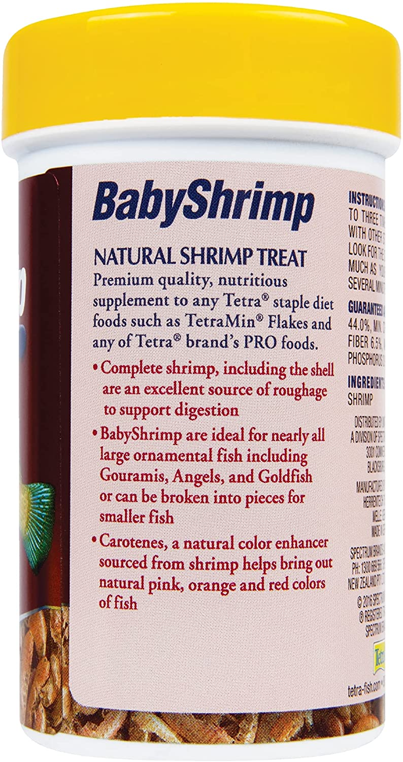 Tetra Community BabyShrimp Natural Shrimp Treat For Aquariums & Fish Tanks - 0.35 OZ