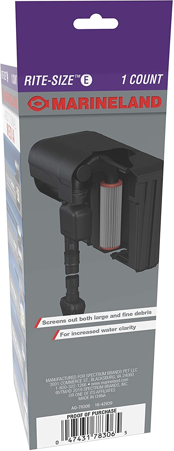 Marineland Micron Aquarium Filter for Emperor Rite-Size E - MFG