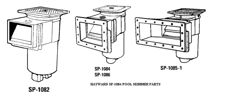 Aquador 71084 Replacement Snap-On Cover Only For Hayward SP1089 & American Inground Skimmers 1084