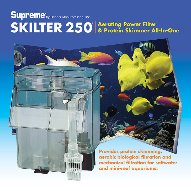 Supreme Skilter 250 Protein Skimmer for Saltwater Aquariums - MFG