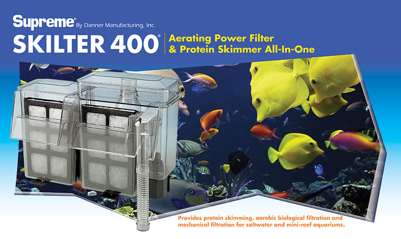 Supreme Skilter 400 Protein Skimmer for Saltwater Aquariums - MFG