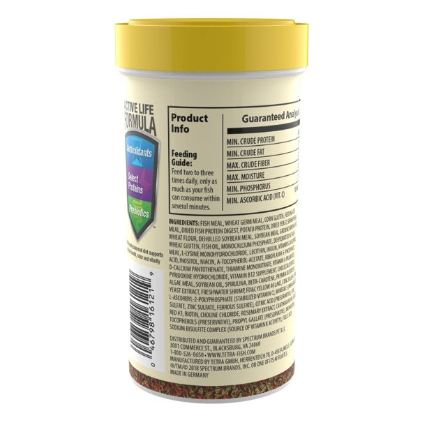 Tetra Tetramin Tropical Granules For Aquariums & Fish Tanks - 3.52 OZ