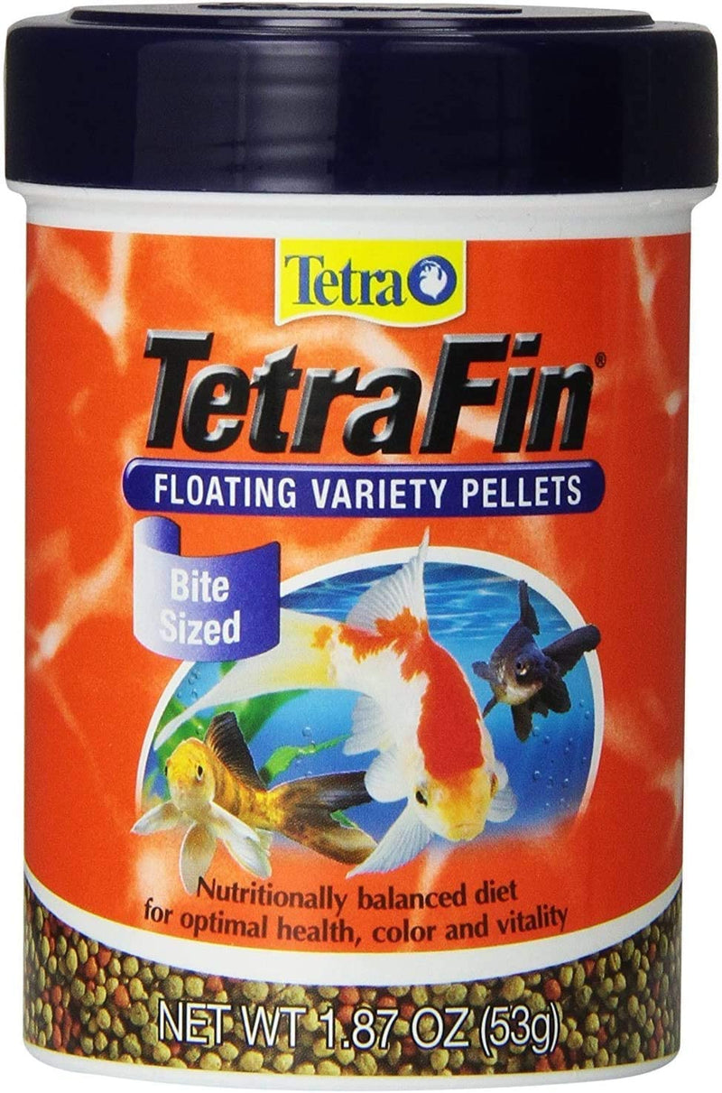 Tetra Goldfish Variety Pellets For Aquariums & Fish Tanks - 1.87 OZ