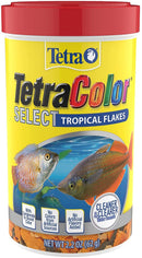 Tetra TetraColor Tropical Flakes Color Boost Food For Aquariums & Fish Tanks - 2.2 OZ