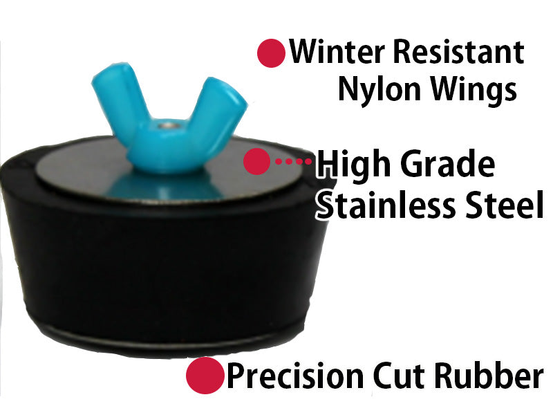 #12 Winter Plug 2 Inch Fitting Rubber Expansion For Fitting Winterizing Pools & Spas By Technical Products
